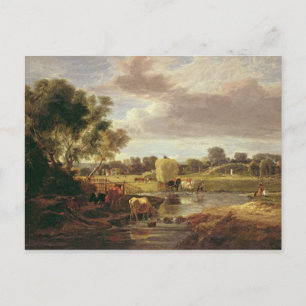 Carte Postale Trowse Meadows, Près de Norwich, 1828