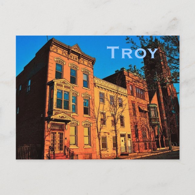 Carte postale Troy (NY) (Devant)