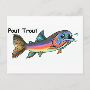 Carte Postale Truite