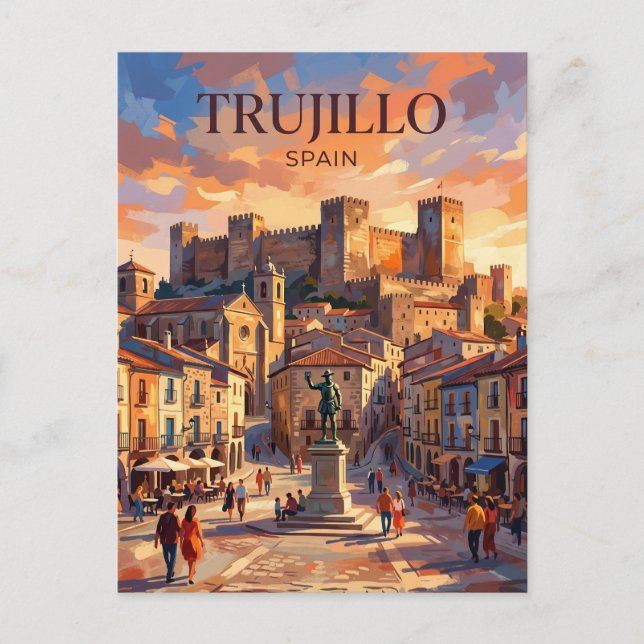 Carte Postale Trujillo Espagne (Devant)