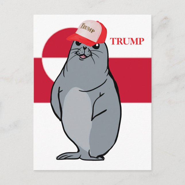 CARTE POSTALE TRUMP (Devant)