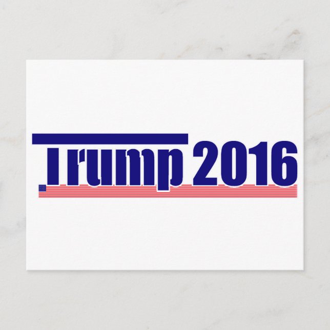 Carte Postale Trump 2016 (Devant)