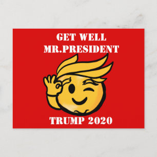 CARTE POSTALE TRUMP 2020