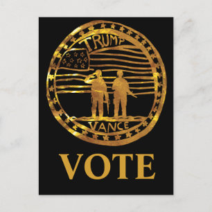 CARTE POSTALE TRUMP 2024
