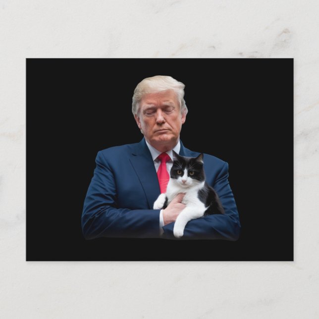 Carte Postale Trump 2024 Cat MAGA Funny Trump Cat (Devant)