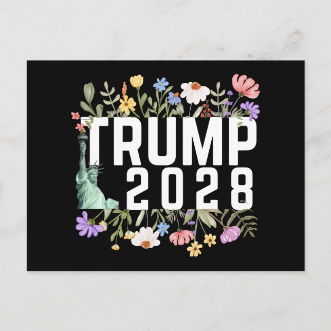 Carte Postale Trump 2028 (Devant)