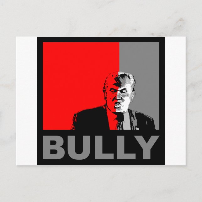 Carte Postale Trump/Drumpf: Bully (Devant)