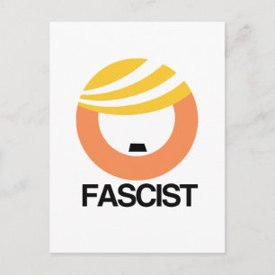 Carte Postale Trump est un fasciste