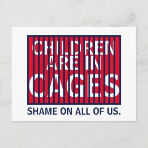 Carte Postale Trump GOP ICE DHS Immigrant Children in Cages