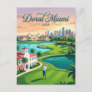 Carte Postale Trump National Doral Miami États-Unis