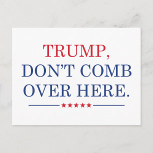 Carte Postale Trump ne s'en prend pas à la situation