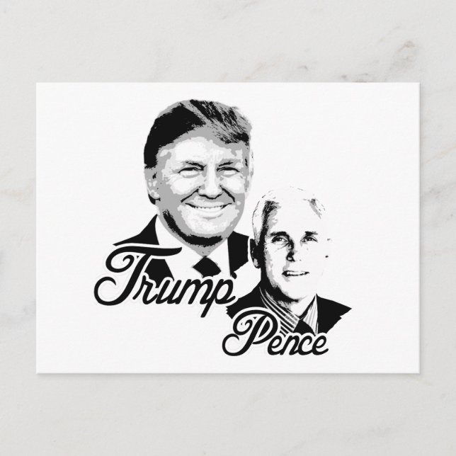 Carte Postale Trump Pence - Critiques - - (Devant)