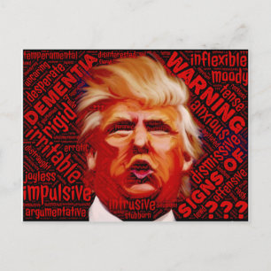 Carte Postale Trump postal