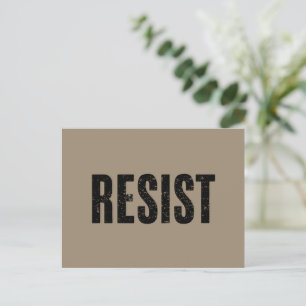 Carte Postale Trump Résister Trump Protestation Anti Politique P