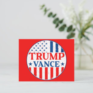 Carte Postale Trump Vance