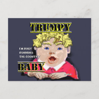 Carte postale Trumpy Baby