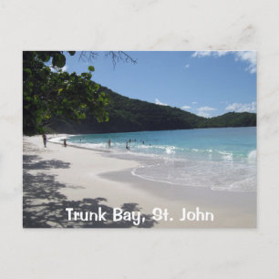 Carte Postale Trunk Bay, St. John