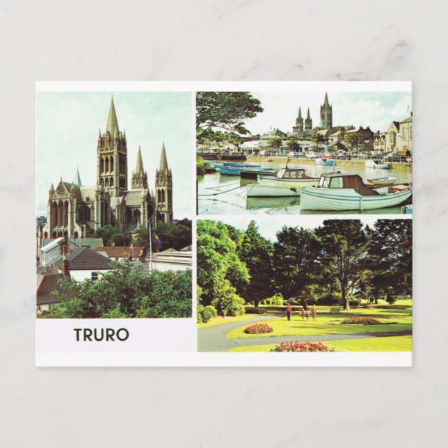 Carte Postale Truro, Cornouailles, Angleterre (Devant)