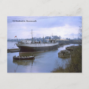 Carte Postale TS Vindicatrix, Avonmouth