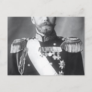 Carte Postale Tsar Nicholas II 1868-1918