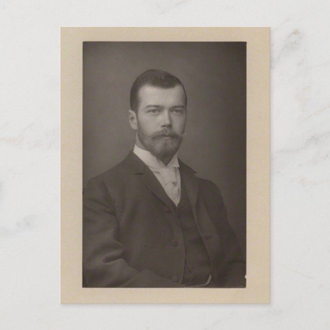 Carte Postale TSAR NICOLAS II Romanov de Russie #298 (Devant)