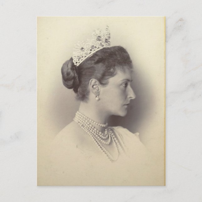 Carte Postale Tsar - TSARINA ALEXANDRA Romanov Russie #238 (Devant)