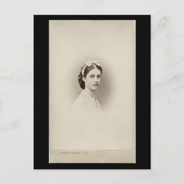 Carte Postale Tsar - Tsarina Maria "Minni" Romanov Russie #124 (Devant)