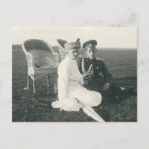Carte Postale Tsarina Alexandra de Russie, Grand Duc Dimitri