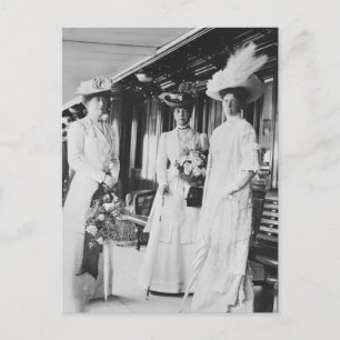 Carte Postale Tsarine Alexandra de Russie & Impératrice Marie