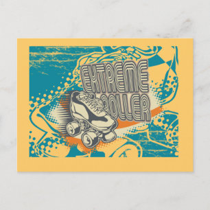 Carte Postale Tshirts et cadeaux à rouleaux extrêmes