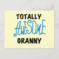 Tshirts et cadeaux bleu Granny absolument géniaux