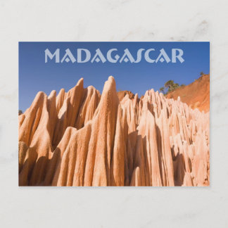 Carte Postale Tsingy rouge de Madagascar