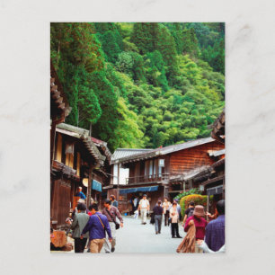 Carte postale Tsumago, Nagano, Japon