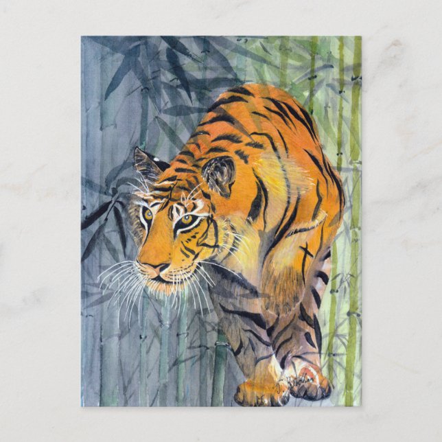 Carte Postale Tsuyako Tiger (Devant)