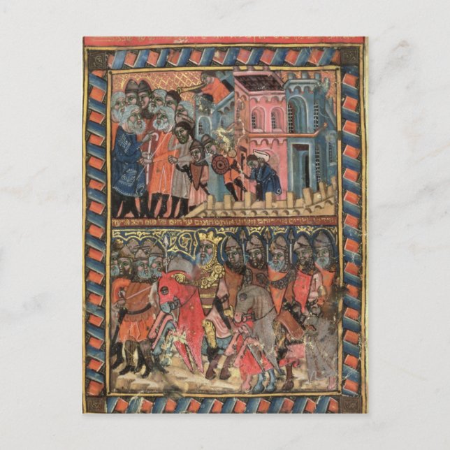 Carte Postale TtoB Les Israélites quittent l'Égypte (Devant)