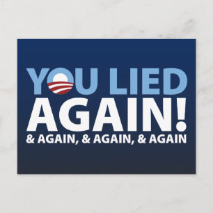 Carte Postale Tu As Encore Menti !