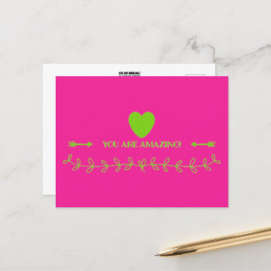 Carte Postale Tu Es Extraordinaire !