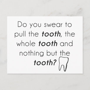 Carte Postale Tu jure ?