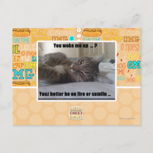 Carte Postale Tu m'as réveillé