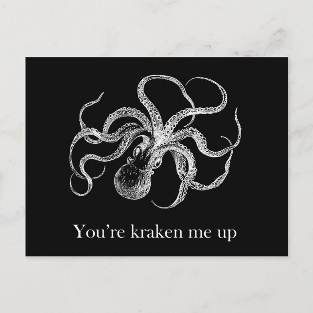 Carte Postale 'Tu me fais monter un coup' (Devant)