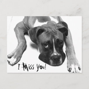 Carte Postale Tu Me Manques !