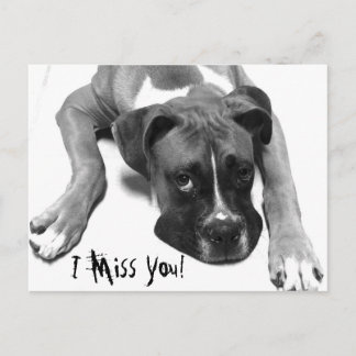 Carte Postale Tu Me Manques !