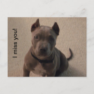 Carte Postale Tu me manques !