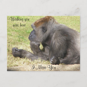 Carte Postale Tu me manques.