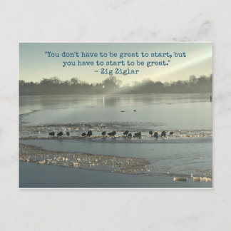 Carte Postale Tu n'es pas obligé d'être grand