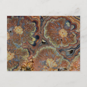 Carte Postale Tube à fleurs Onyx
