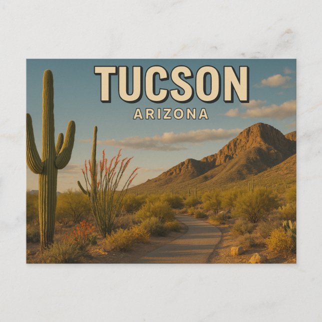 Carte postale Tucson Arizona (Devant)