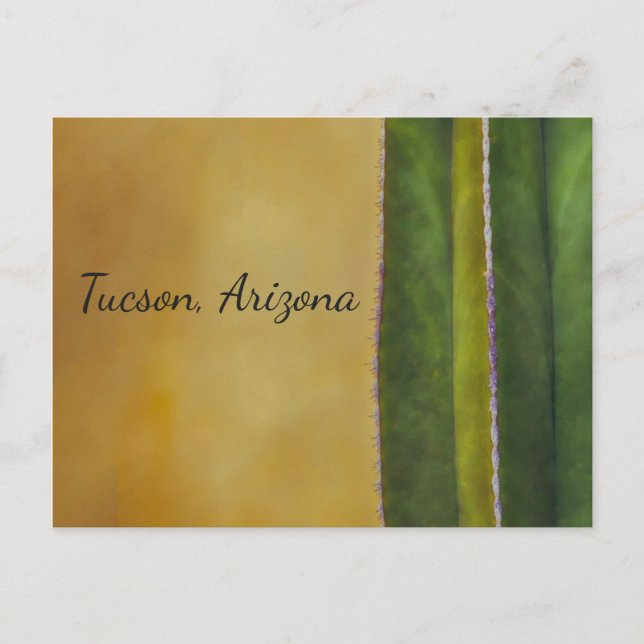 Carte Postale Tucson Arizona cactus (Devant)