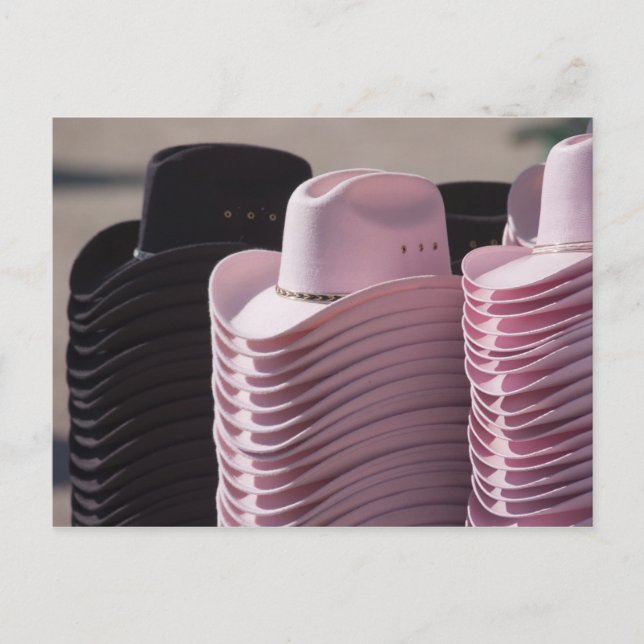 Carte Postale Tucson, Arizona. Casquettes Cowboy pour hommes et  (Devant)