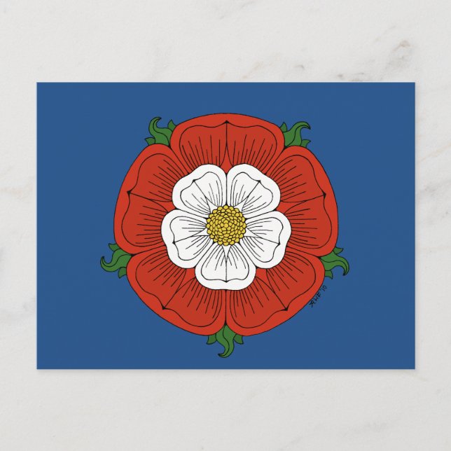 Carte Postale Tudor Rose (Devant)